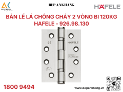 Bản lề lá Hafele Cho cửa trong nhà phẳng lên tới 120 kg Startec 926.98.130